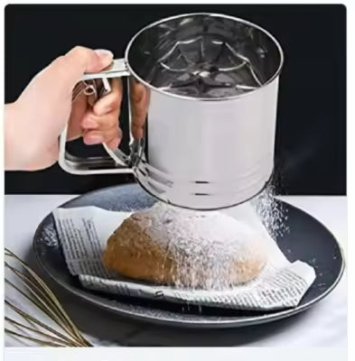 Flour Sifter, Stainless Steel Sifter For Baking