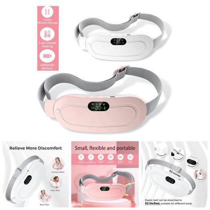 Heating And Vibrating Digital Period Pad For Healing Period Cramps