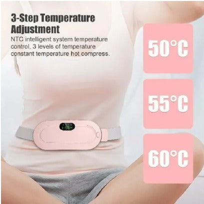 Heating And Vibrating Digital Period Pad For Healing Period Cramps